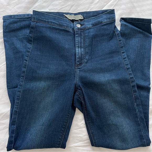 Topshop Joni blue skinny jeans high waisted - Picture 5 of 6